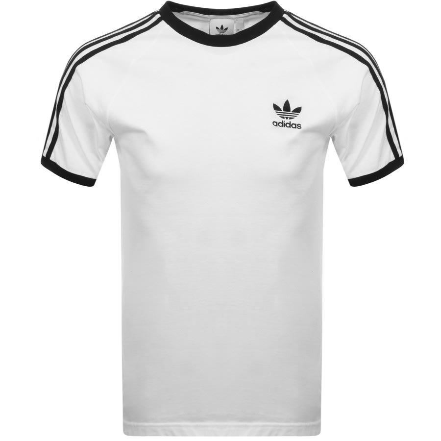 Alternative Image for Productadidas Originals 3 Stripe T Shirt White1